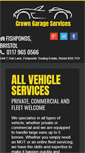 Mobile Screenshot of crowngarages.com